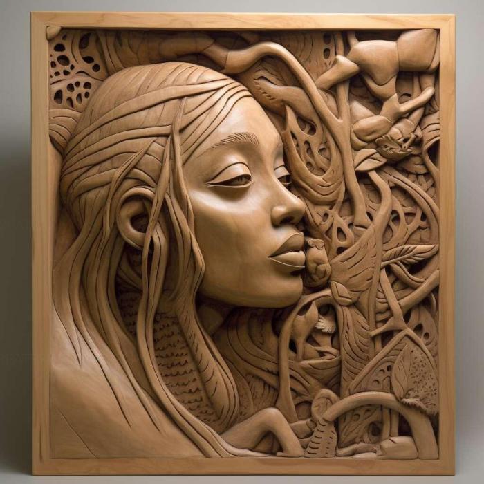 نموذج ثلاثي الأبعاد لآلة CNC 3D Art 